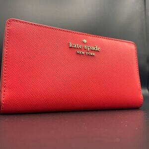 Kate Spade Bold Red Wallet